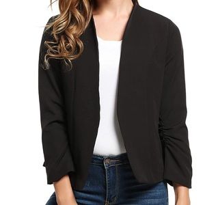 Women Casual Basic Work Office Blazer